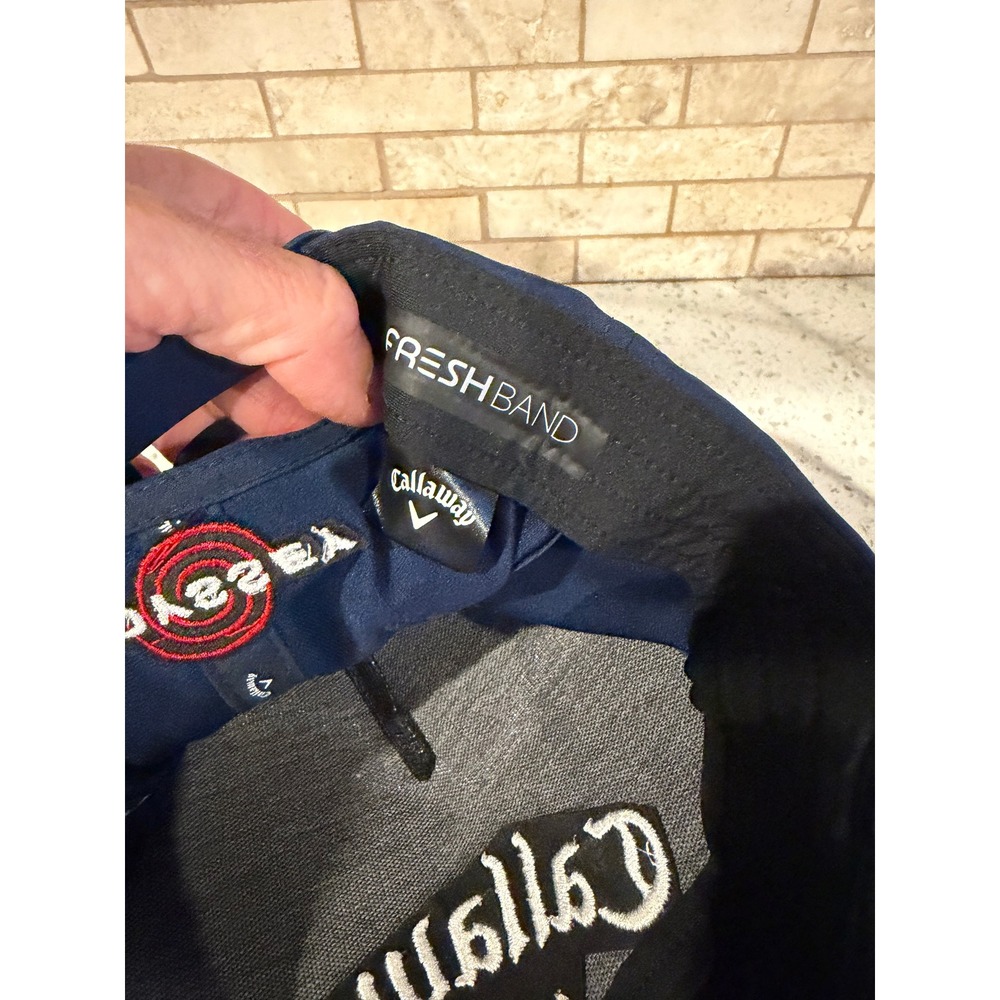 Callaway Tour Authentic Performance Pro Rope Golf Hat Navy Snapback - Picture 6 of 6